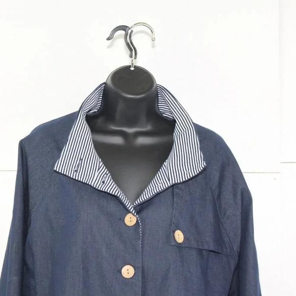 CHICO'S ladies Shaw  lightweight jacket size OS - Picture 2 of 7